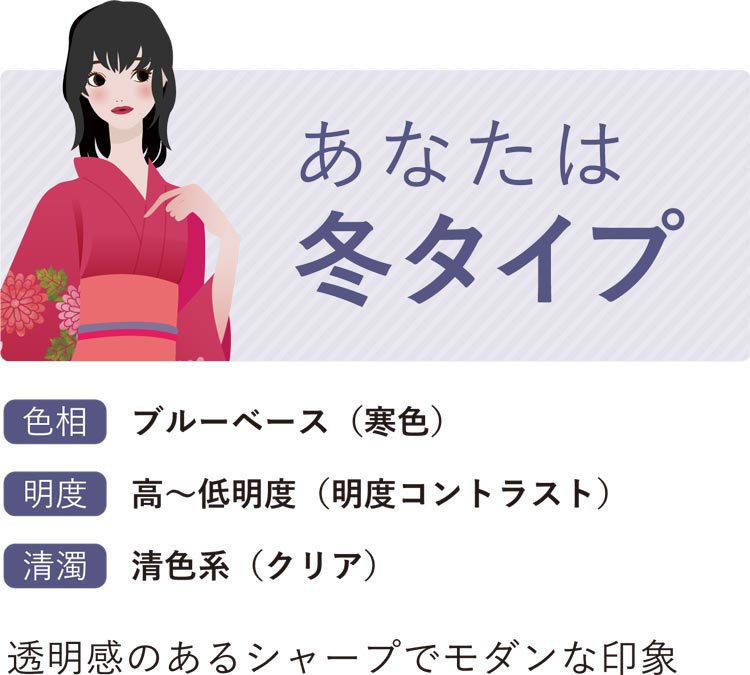 あなたは冬カラー